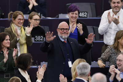 Ο Μαρκ Έιτζελ νέος αντιπρόεδρος στο Ευρωπαϊκό Κοινοβούλιο στη θέση της Καϊλή