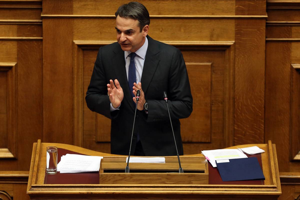 Βουλή - Μητσοτάκης: Καταψηφίζουμε την κυβέρνηση των φόρων, των εθνικών υποχωρήσεων