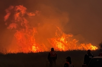 Ηλεία: Εκκένωση 4 οικισμών από τη φωτιά - Έρευνες για εμπρησμό και κίνδυνος για νέες πυρκαγιές