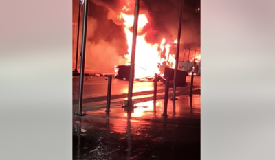 Σοβαρά επεισόδια στο Μενίδι: Ρομά έβαλαν φωτιά σε λεωφορείο