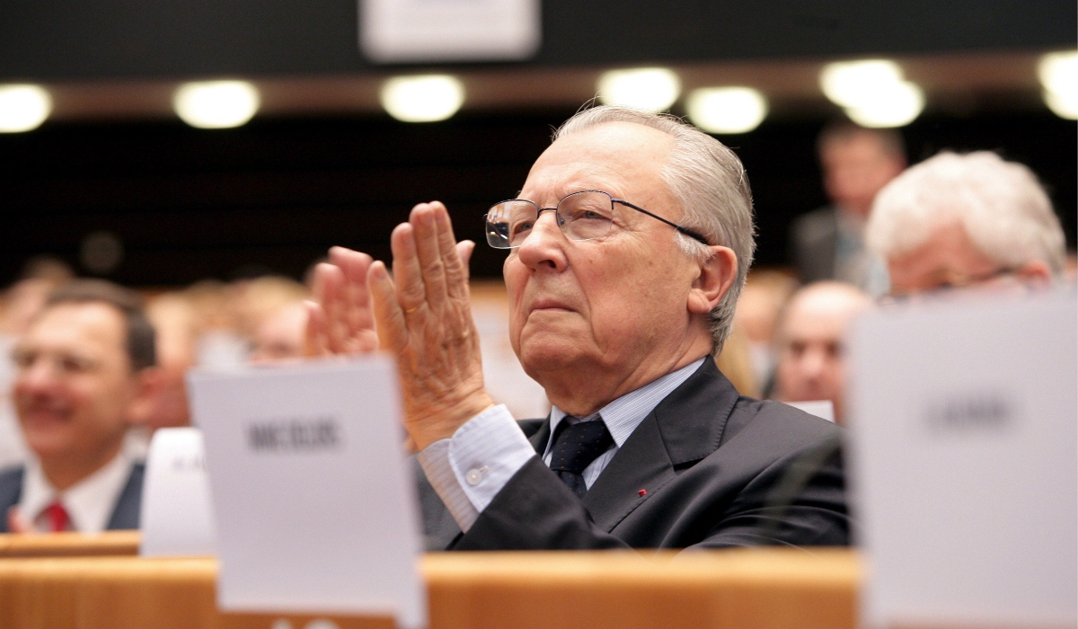 Οι ηγέτες της Ευρωπαϊκής Ενωσης αποχαιρετούν τον Ζακ Ντελόρ