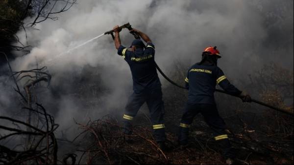 Τρίτη ημέρα καίει η φωτιά στην Εύβοια: Στον Πλατανιά επικεντρώνεται η «μάχη» (video)