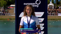 Ευαγγελία Αναστασιάδου: Πήρε το αργυρό μετάλλιο στο ευρωπαϊκό πρωτάθλημα κωπηλασίας
