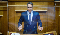 Μητσοτάκης: «Είμαστε με τη συμμαχία της Δύσης» - Ανέβασε τους τόνους της αντιπαράθεσης με τον ΣΥΡΙΖΑ