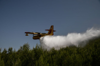 Φωτιά στη Νάξο - Επιχειρούν δύο αεροσκάφη