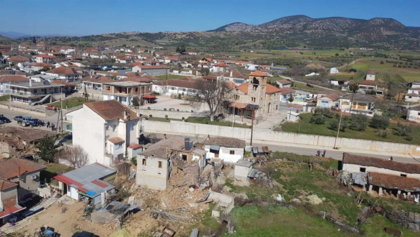 Σε κατάσταση έκτακτης ανάγκης οι σεισμόπληκτοι δήμοι στη Θεσσαλία