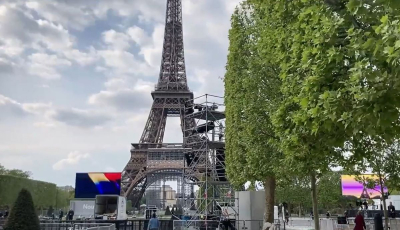 Γαλλικές εκλογές: Μπροστά στον Πύργο του Άιφελ η ομιλία Μακρόν μετά τα αποτελέσματα