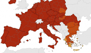 Κορονοϊός: Μετά το «κόκκινο» η ΕΕ υιοθετεί και το «σκούρο κόκκινο»