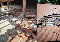 Λάρισα: Αεροσκάφος σκόρπισε πανικό και ξήλωσε σκεπή σπιτιού σε χωριό της Αγιάς