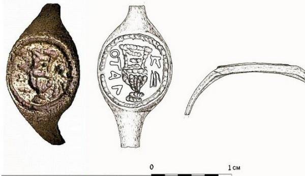 Βρέθηκε δαχτυλίδι του Πόντιου Πιλάτου με επιγραφή στα ελληνικά