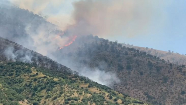 Φωτιές στην Αλβανία - Απειλούν ελληνικά μειονοτικά χωριά