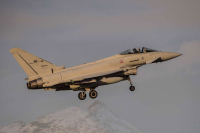 Συνετρίβη μαχητικό Eurofighter στη Σικελία - Σώος ο πιλότος