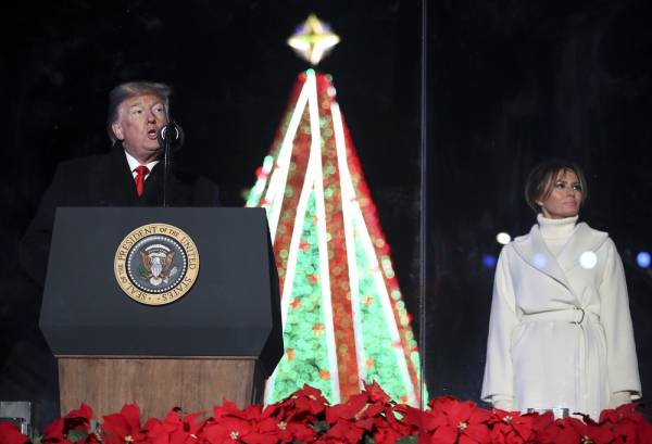 Τα τελευταία Χριστούγεννα του Τραμπ στο Λευκό Οίκο