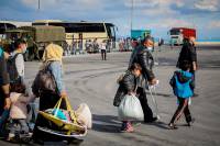 Μυτιλήνη: Αναχώρησαν 176 πρόσφυγες - Εντάσεις με το Λιμενικό