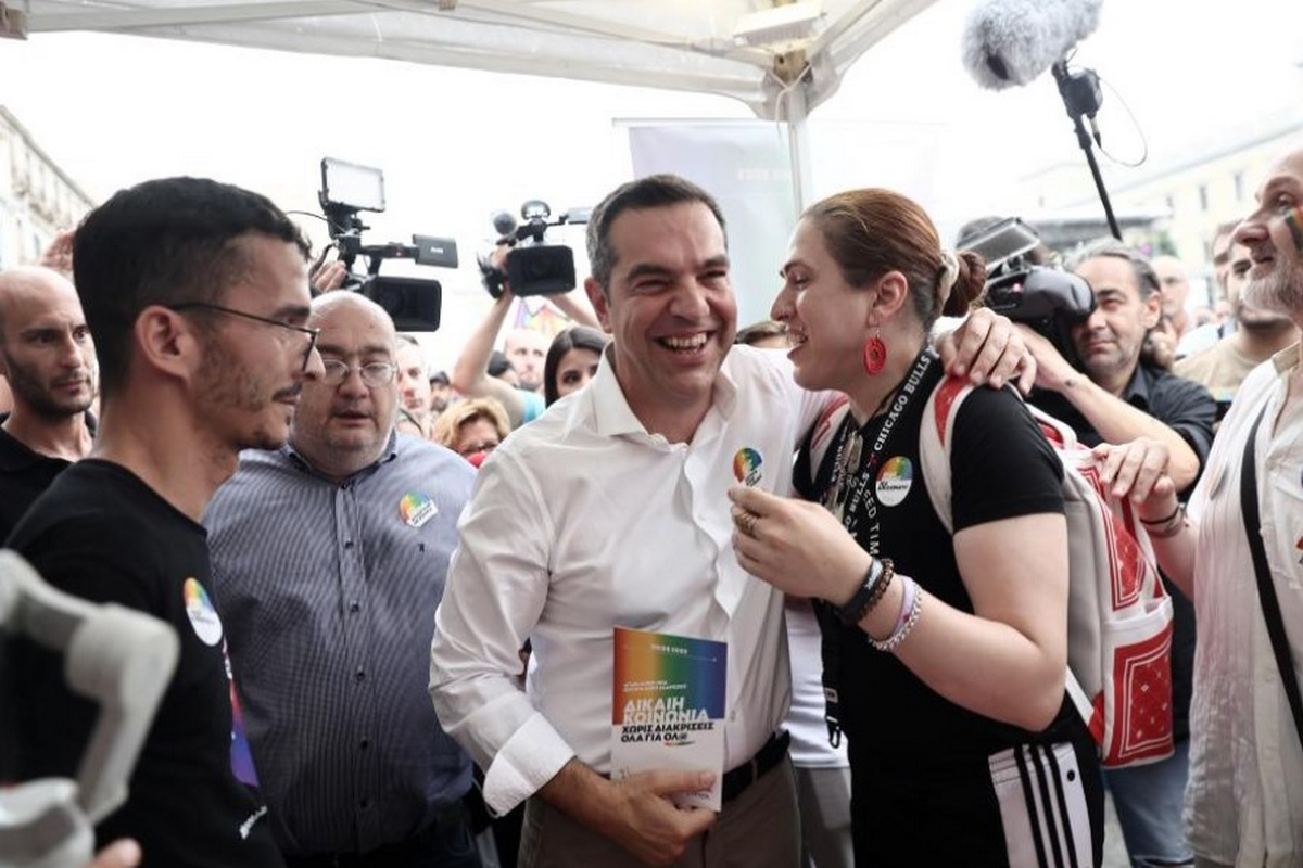 Αλέξης Τσίπρας: Στο Athens Pride 2023 o πρόεδρος του ΣΥΡΙΖΑ
