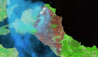 Φωτιά στην Εύβοια: Σοκάρει η εικόνα που δίνει ο «Κοπέρνικος» - 700.000 στρέμματα η καμένη γη