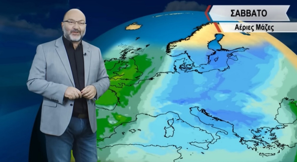 Σάκης Αρναούτογλου: Ολοταχώς για βροχές και χιονοπτώσεις - Περιοχές και ημερομηνίες
