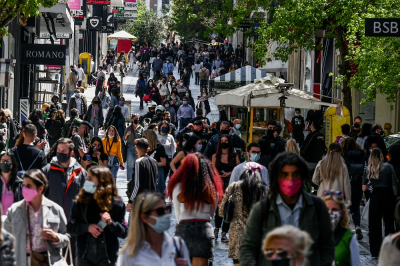 Κορονοϊός: 629 κρούσματα σήμερα στην Αθήνα