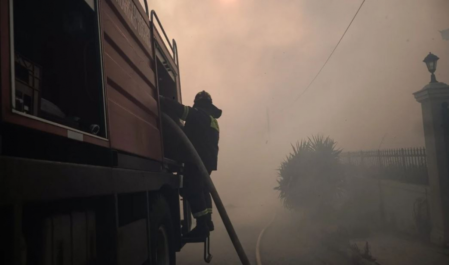 Φωτιά τώρα στη Βασιλική Λακωνίας - Συναγερμός στην Πυροσβεστική