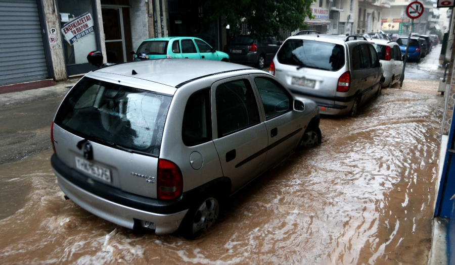Κακοκαιρία Daniel: «Πνίγηκε» η Αθήνα με 68 χιλιοστά βροχής