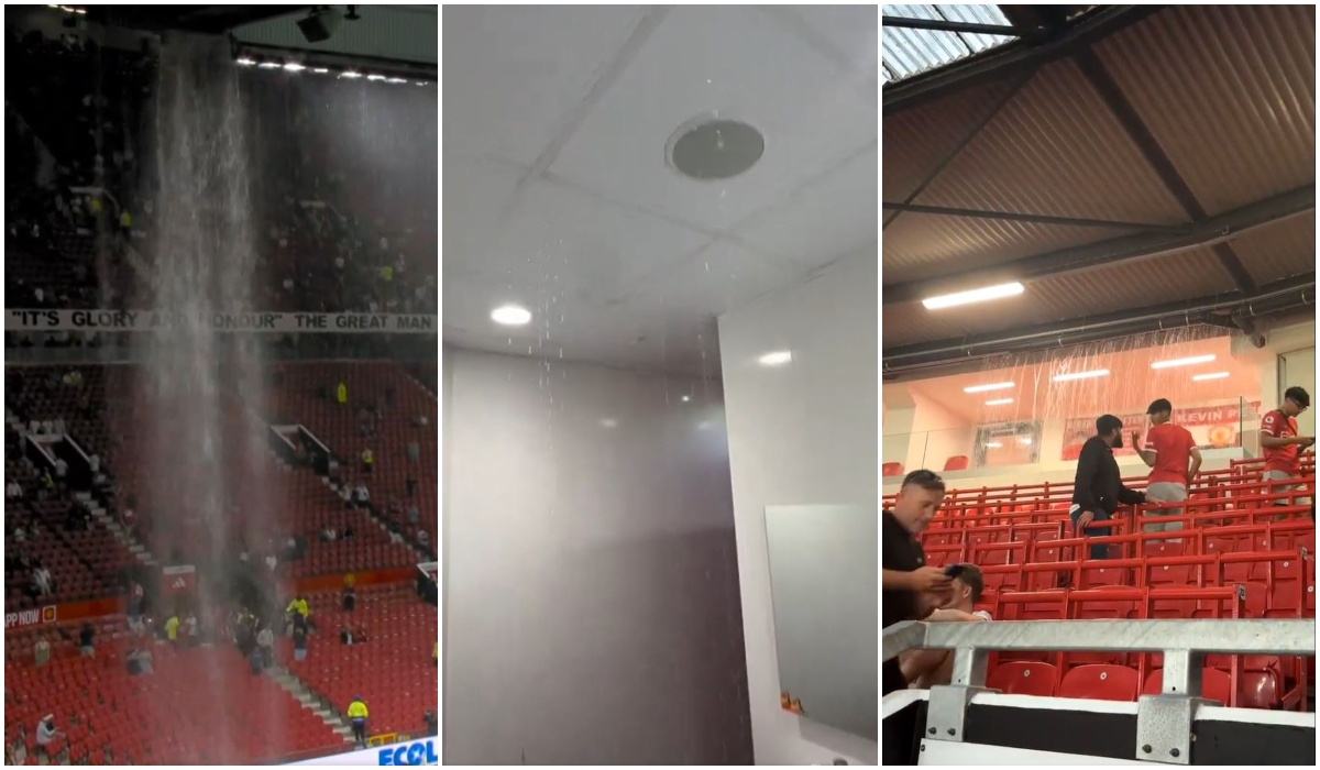 Πλημμύρισε το Old Trafford - «Σιντριβάνι» τα αποδυτήρια της Άρσεναλ (Βίντεο)