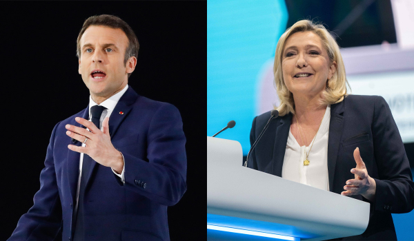 Γαλλικές εκλογές: Πόσο δίνουν οι στοιχηματικές εταιρίες σε Μακρόν και Λεπέν για τον β’ γύρο
