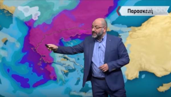 Σάκης Αρναούτογλου: Αλλάζει ο καιρός με βροχές, έρχονται 8 μποφόρ στην Αττική