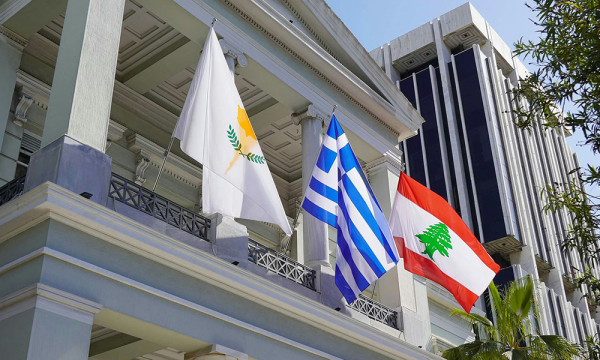 Τριμερής Ελλάδας, Κύπρου, Λίβανου στο υπουργείο Εξωτερικών