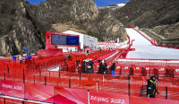 Χειμερινοί Ολυμπιακοί Αγώνες: Αναβλήθηκε η κατάβαση του αλπικού σκι λόγω κακοκαιρίας