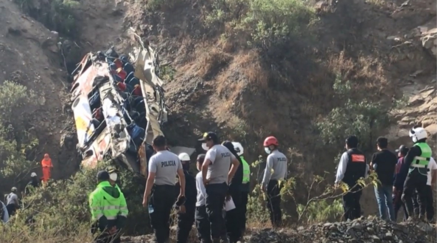 Περού: Τουλάχιστον 25 νεκροί σε δυστύχημα με λεωφορείο