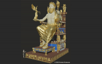«Ξαναζωντάνεψε» το χρυσελεφάντινο άγαλμα του Δία στην Αρχαία Ολυμπία, μέσω της τεχνολογίας