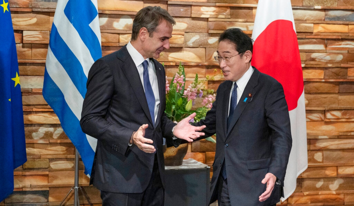 Συνάντηση κορυφής Ιαπωνίας και Ελλάδας, των χωρών με τα μεγαλύτερα ποσοστά εθνικού χρέους στον κόσμο