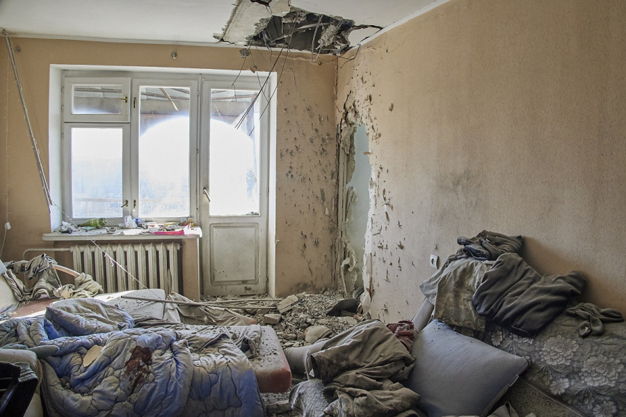 Εισβολή στην Ουκρανία: Οβίδα έπληξε νοσοκομείο του Ντονέτσκ - Τέσσερις νεκροί