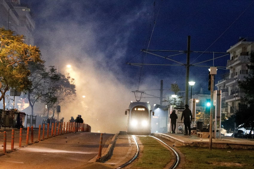 Νέα Σμύρνη: Νέα πορεία σήμερα, διακόπτονται τα δρομολόγια του τραμ
