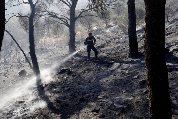 Υμηττός: Υπό πλήρη έλεγχο η φωτιά - Μεγάλη οικολογική καταστροφή, κάηκαν σπίτια (Εικόνες)