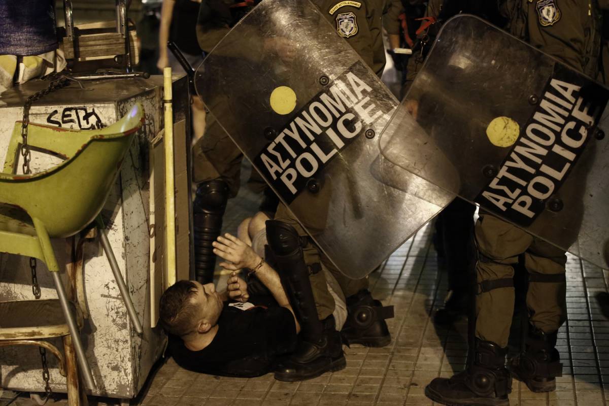 Συμφωνία των Πρεσπών: Ένταση στην Θεσσαλονίκη στην διαμαρτυρία