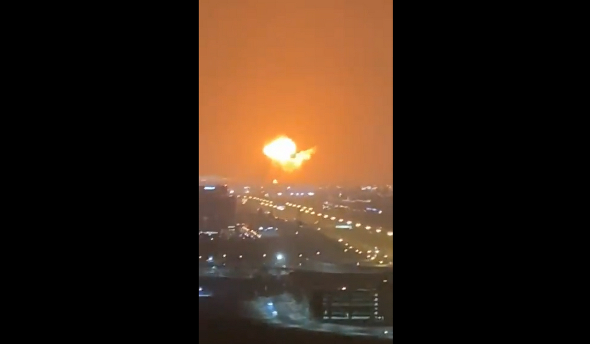 Μεγάλη έκρηξη στο Ντουμπάι (Βίντεο)