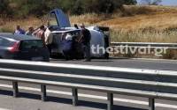 Θεσσαλονίκη: Ανατροπή οχήματος με 9 επιβάτες - Ανάμεσά τους και παιδιά