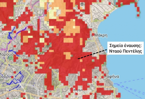 Αστεροσκοπείο Αθηνών: Είχαμε ενημερώσει από 18 Ιουλίου για κίνδυνο πυρκαγιάς στην Πεντέλη
