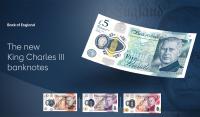 Βρετανία: Αυτά είναι τα νέα χαρτονομίσματα με το πορτρέτο του βασιλιά Καρόλου