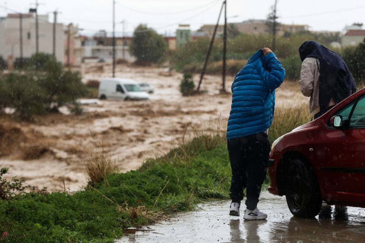 Καιρός: Ισχυρές καταιγίδες και σήμερα σε Κρήτη και Δωδεκάνησα