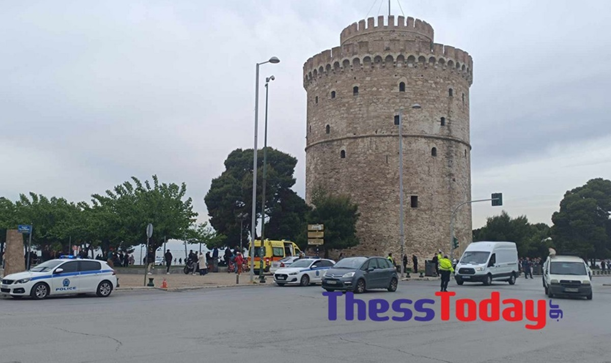 Θεσσαλονίκη: Άνδρας έπεσε από τον Λευκό Πύργο και σκοτώθηκε - «Χτύπησε σε ένα δέντρο πριν καταλήξει στο έδαφος» (βίντεο)