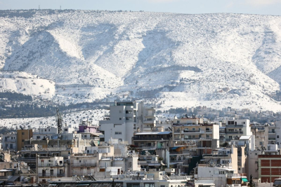 Θα χιονίσει και στην Αττική - Τι θα γίνει στο κέντρο της Αθήνας