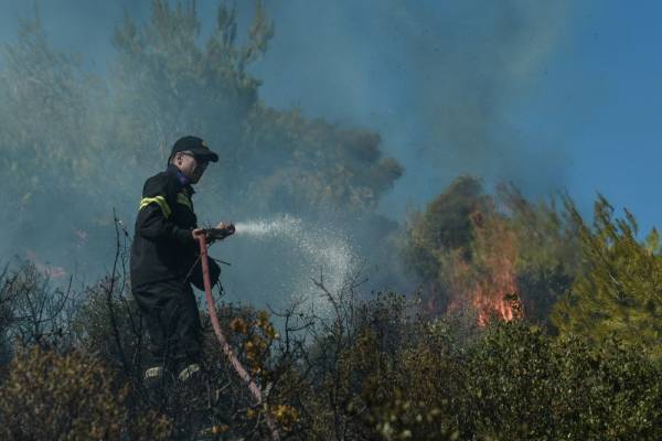 Πολύ υψηλός κίνδυνος φωτιάς και την Πέμπτη σε 4 περιφέρειες
