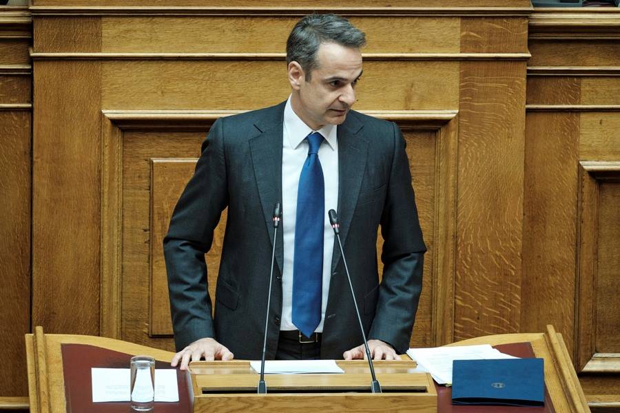 Βουλή: Ομιλία Μητσοτάκη πριν από την ψήφιση του νομοσχεδίου του υπουργείου Εργασίας