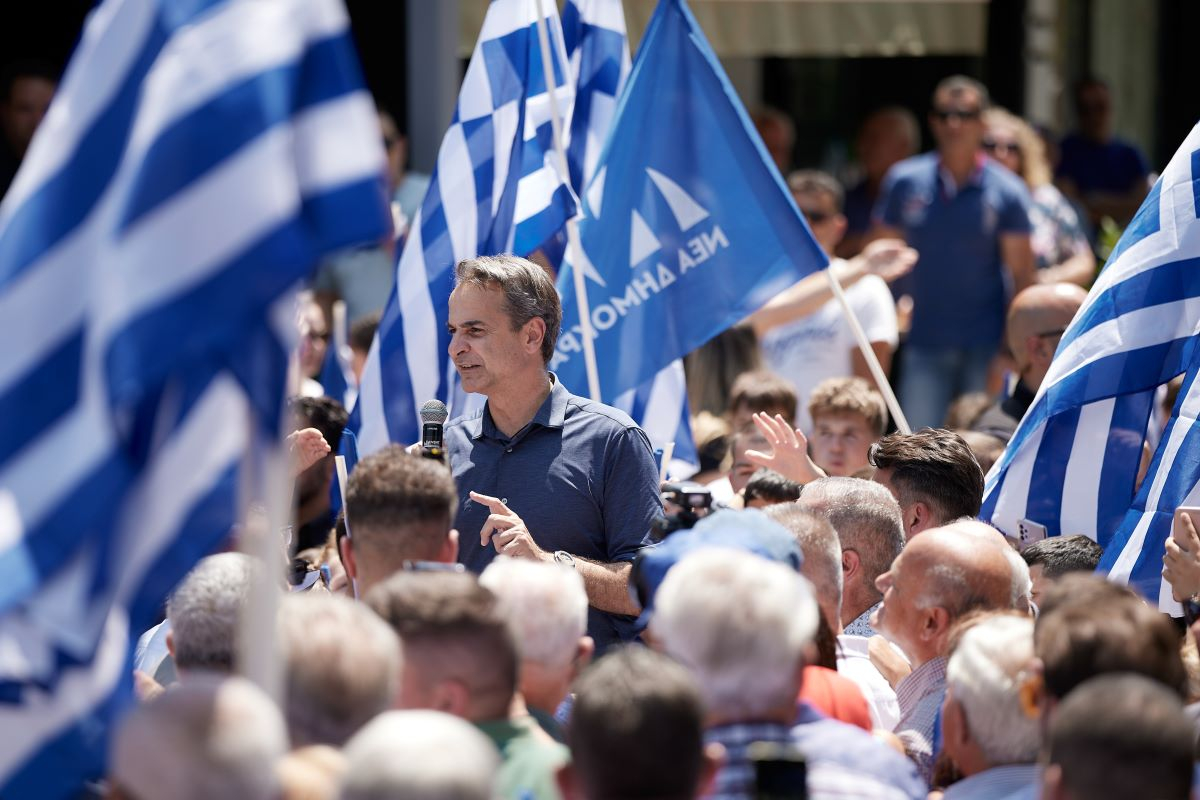 Μητσοτάκης στα Γιάννενα: Βάψαμε γαλάζια όλη την Ελλάδα - Δεν τελείωσε η δουλειά ακόμη