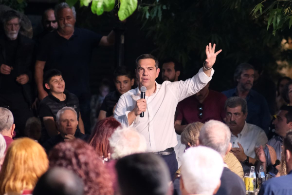 Τσίπρας από τα Ανώγεια: Ο ΣΥΡΙΖΑ θα παραμείνει κόμμα εξουσίας κι όχι συμπλήρωμα