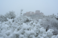 Μέχρι πότε θα χιονίζει στην Αττική: Τα νεότερα για τα χιόνια στην Αθήνα