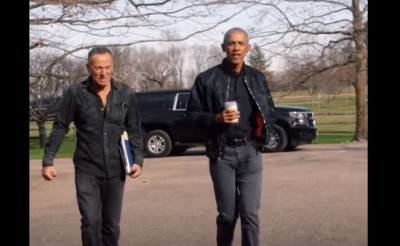 Μπαράκ Ομπάμα και Μπρους Σπρίνγκστιν μαζί στο Spotify