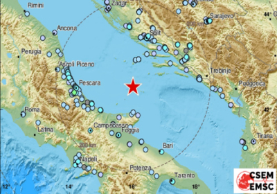 Σεισμός τώρα 5,9 Ρίχτερ στην Ιταλία